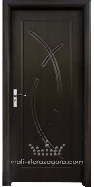 Интериорна Врата Стандарт 056 P цвят Венге