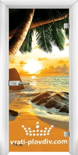 Print G 13 14 Beach sunset W 1