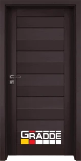 Интериорна врата Gradde Aaxel Voll, цвят Орех Рибейра