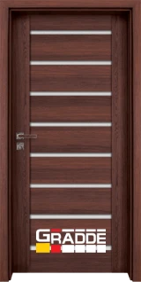 Интериорна врата Gradde Axel Glas, цвят Шведски дъб