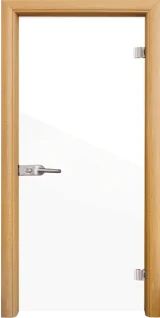 Стъклена врата Folio G 15-1, Светъл дъб