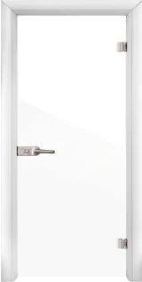Стъклена врата Folio G 15-1, Бяла